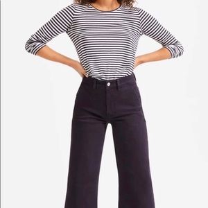 Everlane // The Wide-Leg Crop Pant